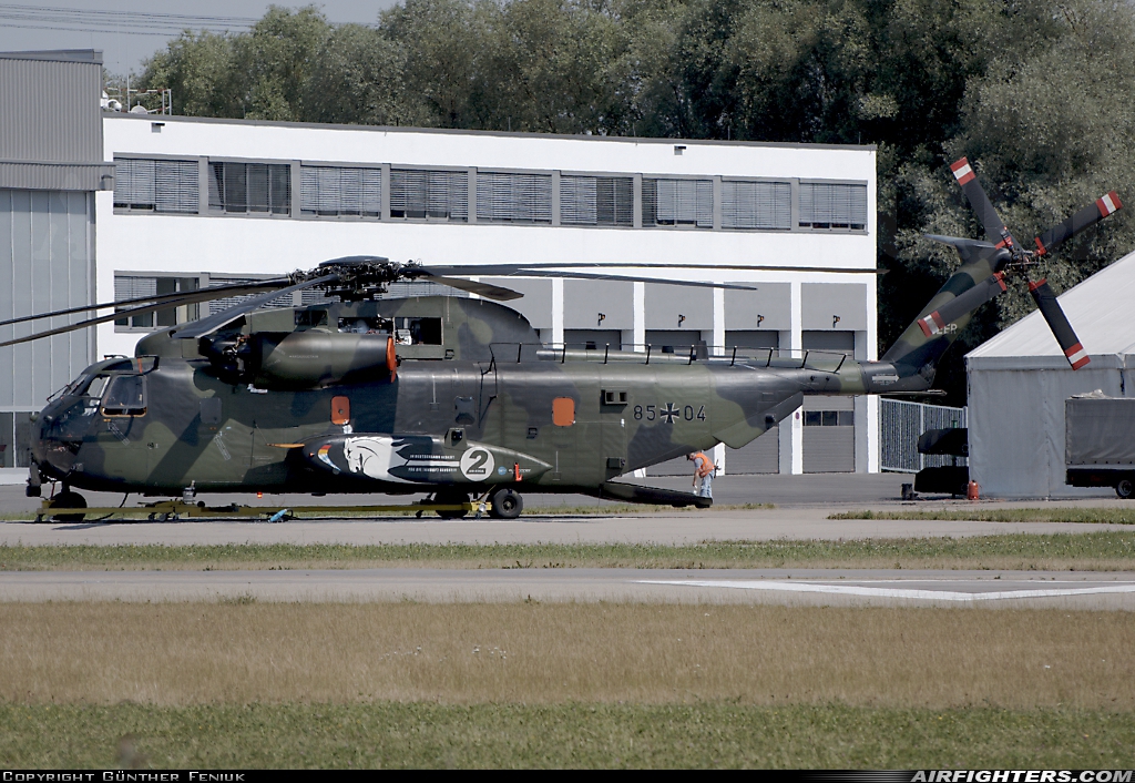 Germany - Army Sikorsky CH-53GA (S-65) 85+04 at Donauwörth (EDPR), Germany