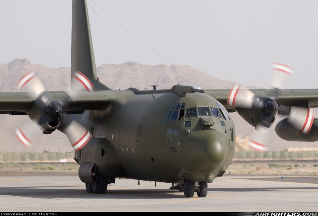 UK - Air Force Lockheed Hercules C1 (C-130K / L-382) XV295 at Kandahar (KDH / OAKN), Afghanistan