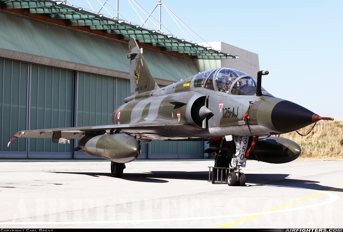 France - Air Force Dassault Mirage 2000N 350 at Istres - Le Tube (LFMI), France