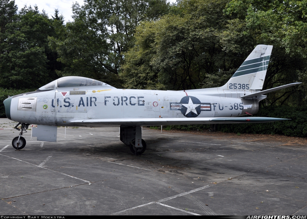 Portugal - Air Force North American F-86F Sabre 5307 at Off-Airport - Kamp Zeist, Netherlands