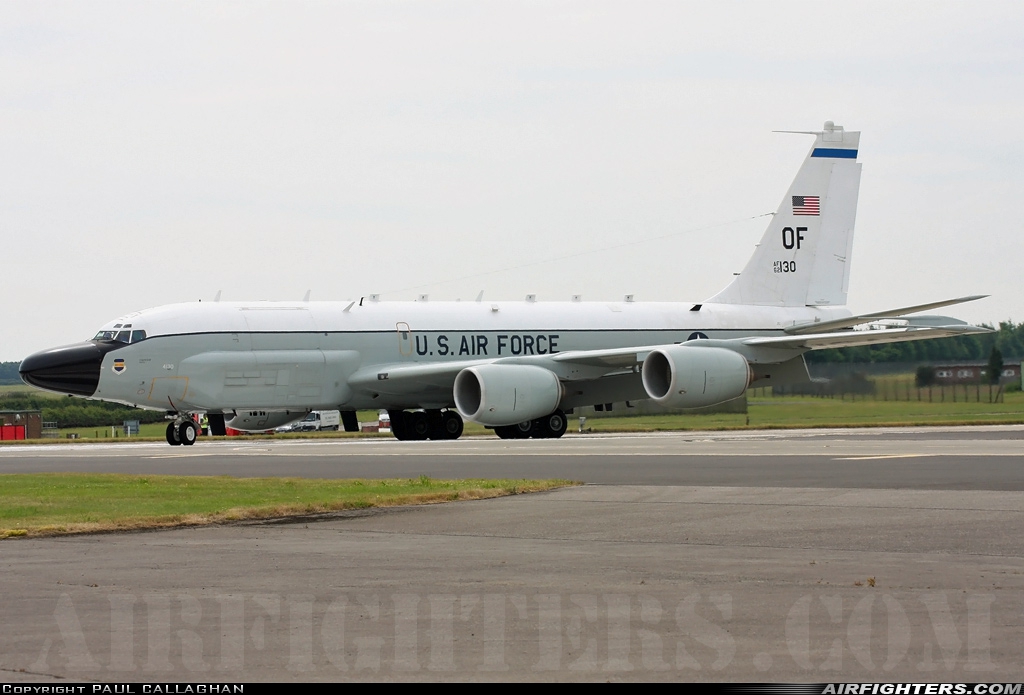 USA - Air Force Boeing RC-135W Rivet Joint (717-158) 62-4130 at Waddington (WTN / EGXW), UK
