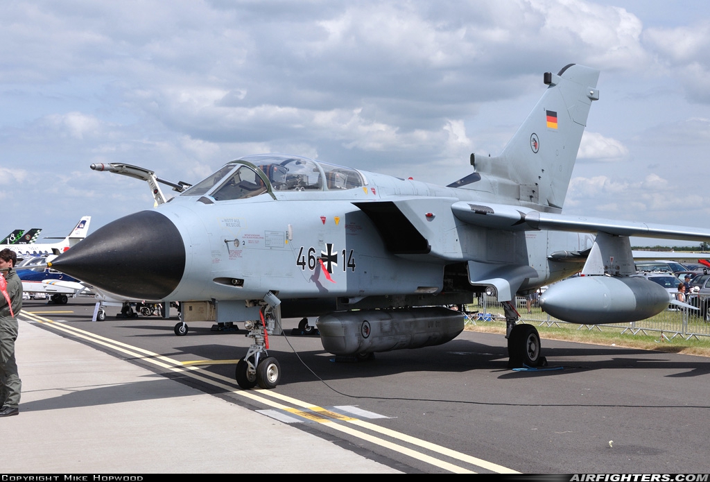 Germany - Air Force Panavia Tornado IDS 46+14 at Waddington (WTN / EGXW), UK