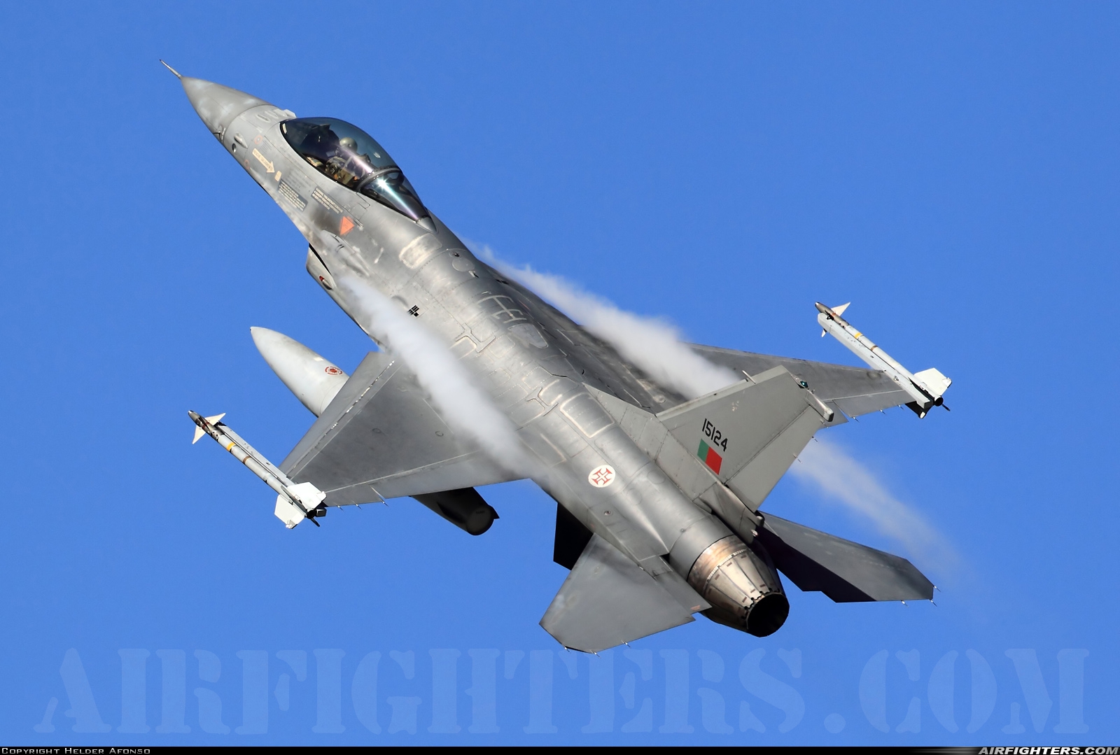 Portugal - Air Force General Dynamics F-16AM Fighting Falcon 15124 at Monte Real (BA5) (LPMR), Portugal