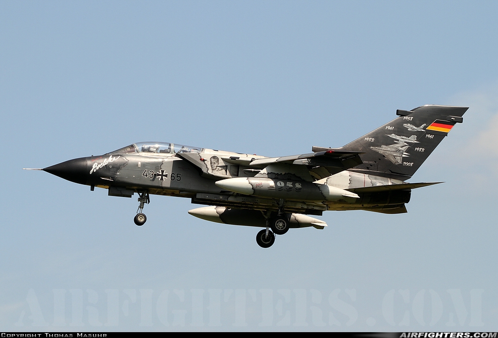 Germany - Air Force Panavia Tornado IDS 43+65 at Norvenich (ETNN), Germany