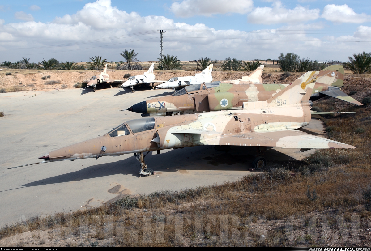 Israel - Air Force Israel IAI Kfir C7 514 at Beersheba - Hatzerim (LLHB), Israel