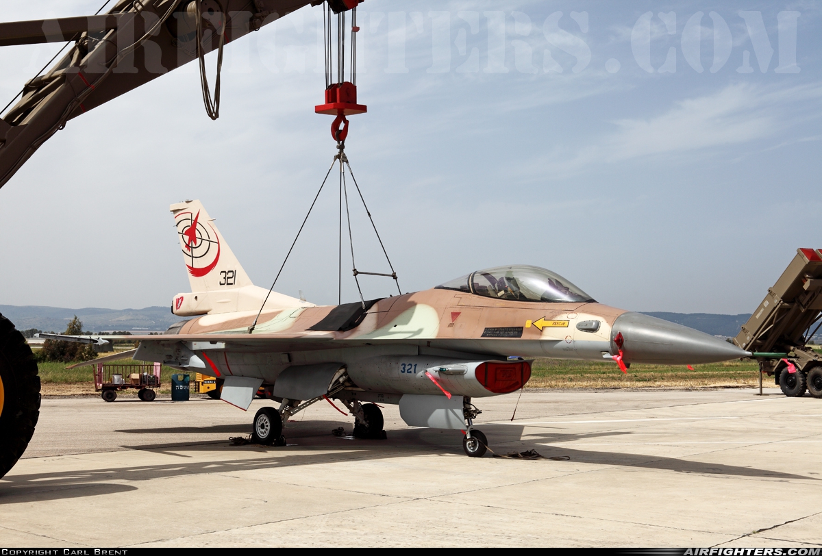 Israel - Air Force General Dynamics F-16C Fighting Falcon 321 at Ramat David (LLRD), Israel