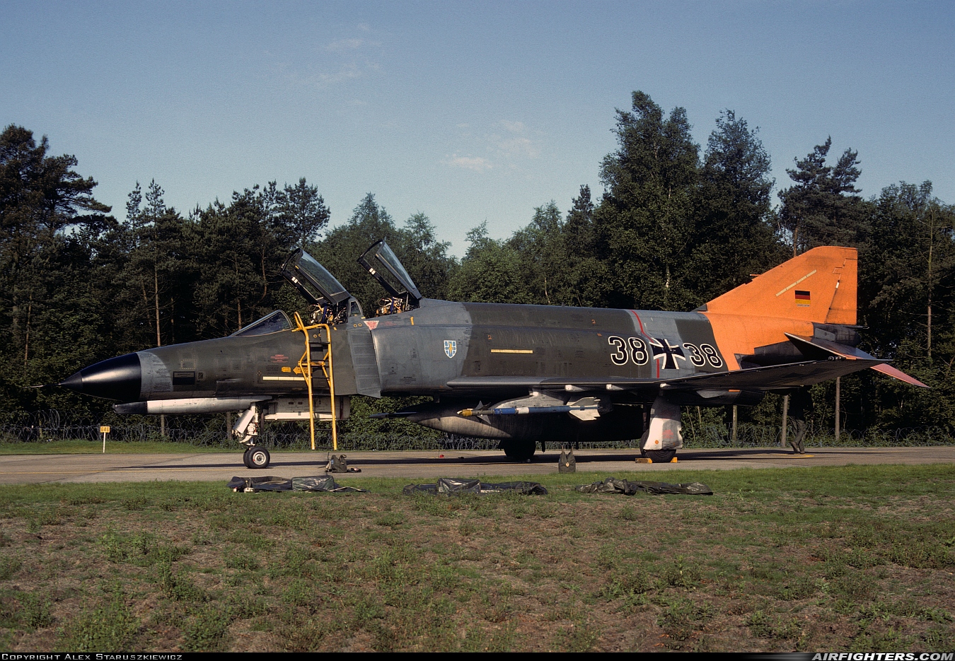 Germany - Air Force McDonnell Douglas F-4F Phantom II 38+38 at Breda - Gilze-Rijen (GLZ / EHGR), Netherlands