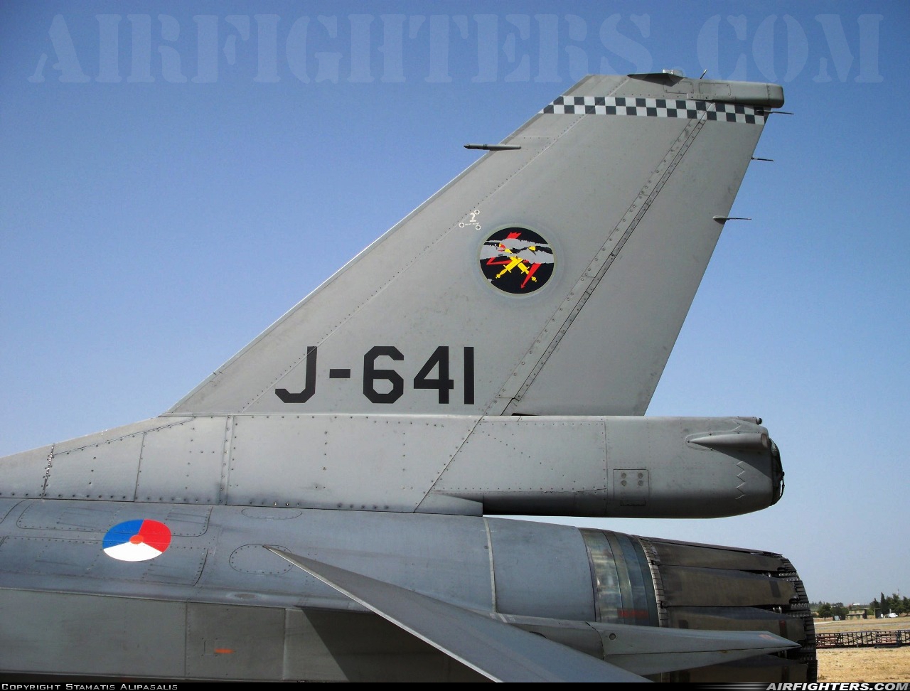 Netherlands - Air Force General Dynamics F-16AM Fighting Falcon J-641 at Tanagra (LGTG), Greece