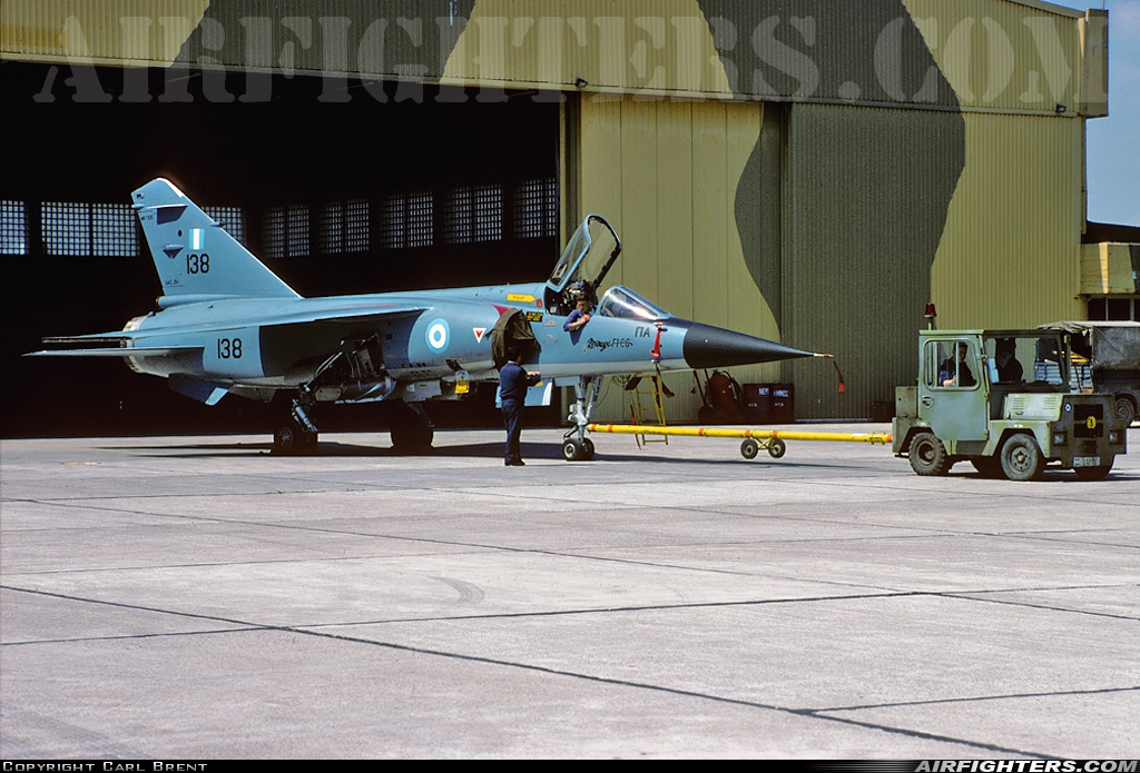 Greece - Air Force Dassault Mirage F1CG 138 at Tanagra (LGTG), Greece