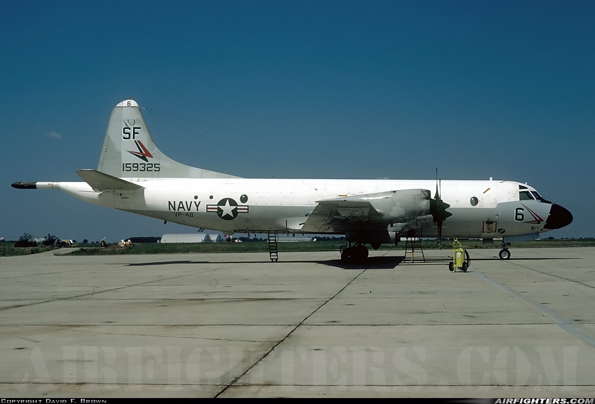USA - Navy Lockheed P-3C Orion 159325 at Camp Springs - Andrews AFB (Washington NAF) (ADW / NSF / KADW), USA