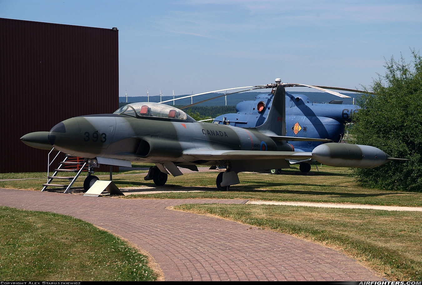 Germany - Air Force Lockheed T-33A Shooting Star 95+17 at Off-Airport - Hermeskeil, Germany