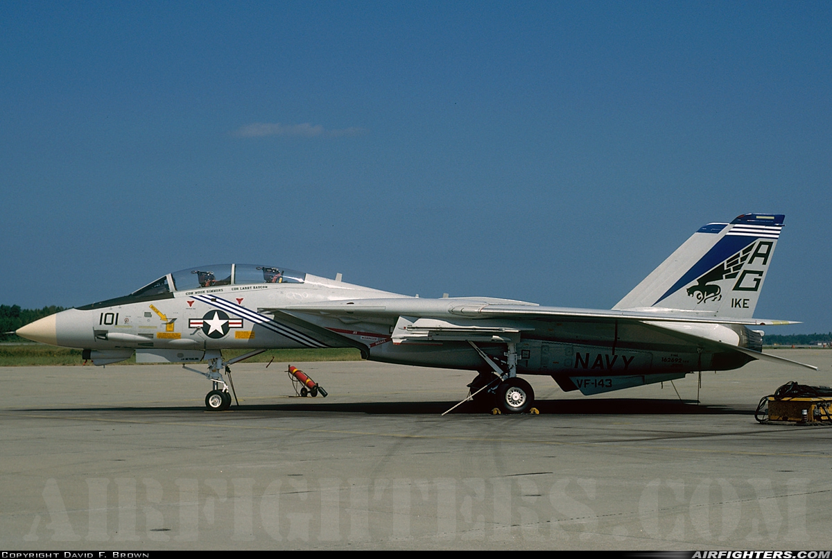 USA - Navy Grumman F-14B Tomcat 162692 at Virginia Beach - Oceana NAS / Apollo Soucek Field (NTU / KNTU), USA