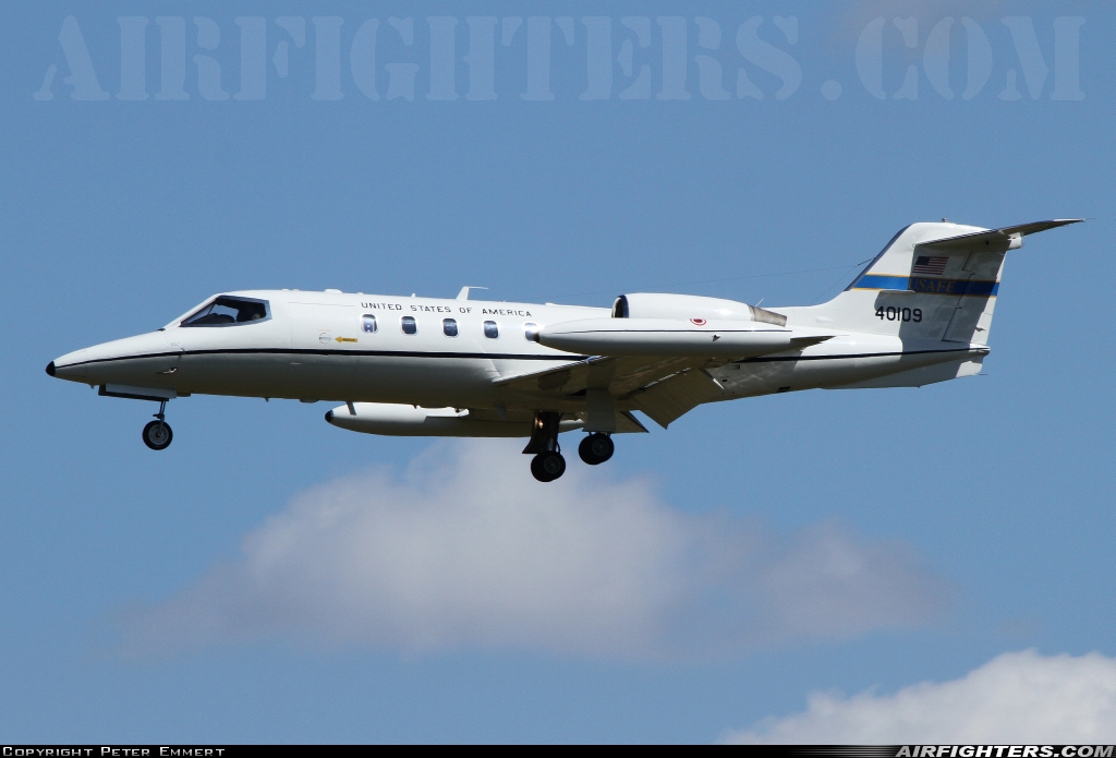 USA - Air Force Learjet C-21A 84-0109 at Ramstein (- Landstuhl) (RMS / ETAR), Germany