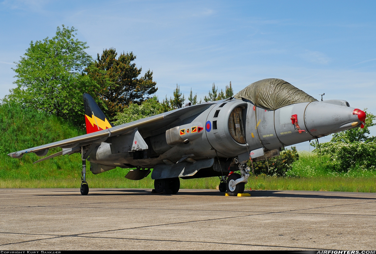 UK - Air Force British Aerospace Harrier GR.9 ZG858 at Skrydstrup (EKSP), Denmark
