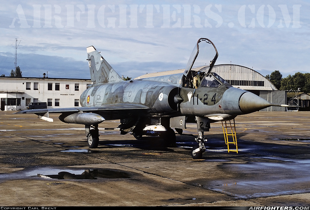 Spain - Air Force Dassault Mirage F1EE C.11-24 at Valencia (- Manises) (VLC / LEVC), Spain