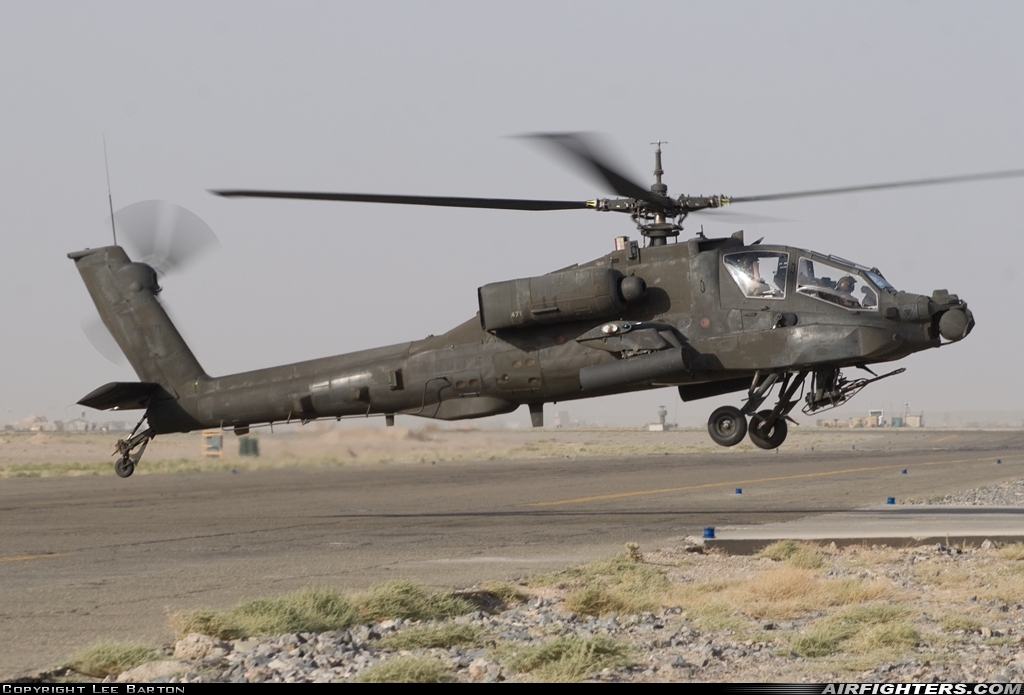 USA - Army McDonnell Douglas AH-64A Apache 90-00471 at Kandahar (KDH / OAKN), Afghanistan