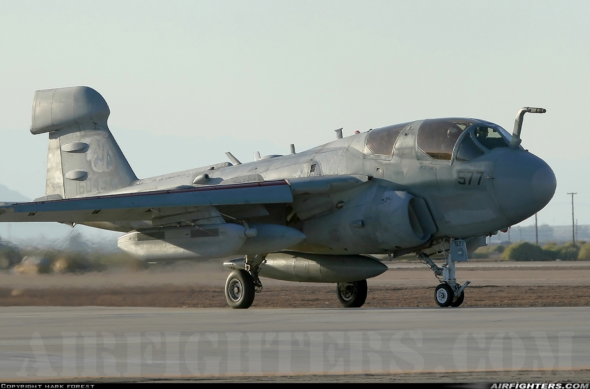 USA - Navy Grumman EA-6B Prowler (G-128) 160437 at El Centro - NAF (NJK / KNJK), USA