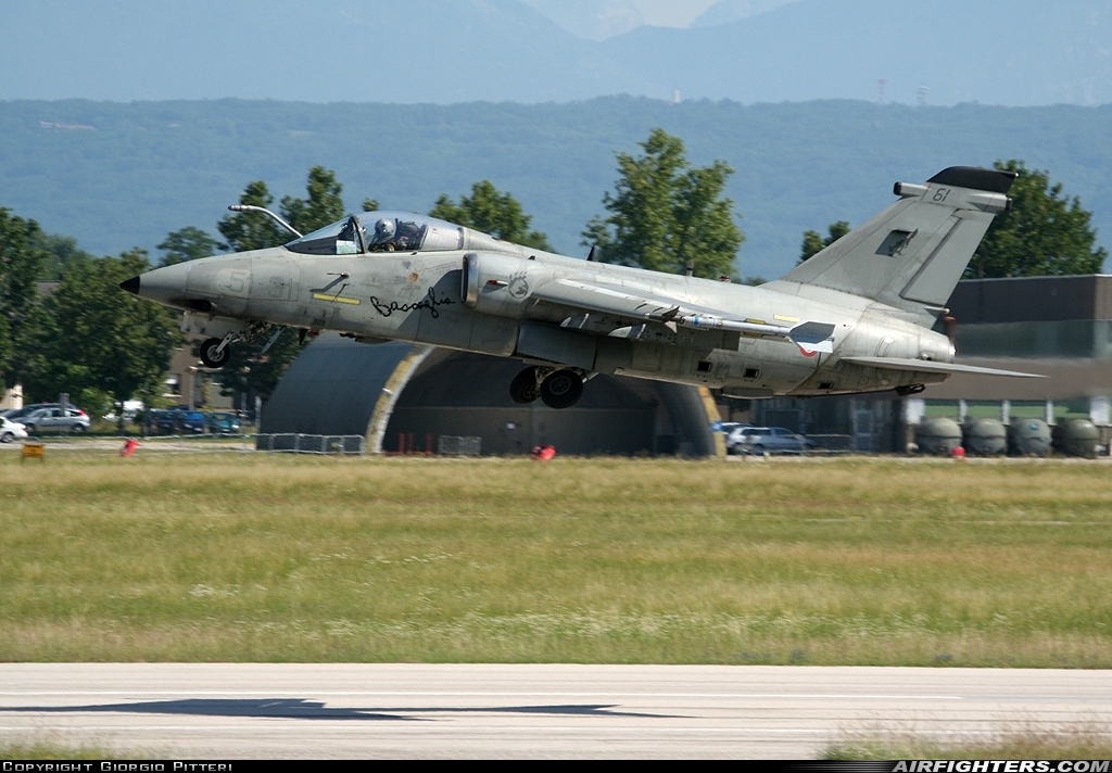 Italy - Air Force AMX International AMX MM7161 at Treviso - Istrana (Vittorio Bragadin) (LIPS), Italy