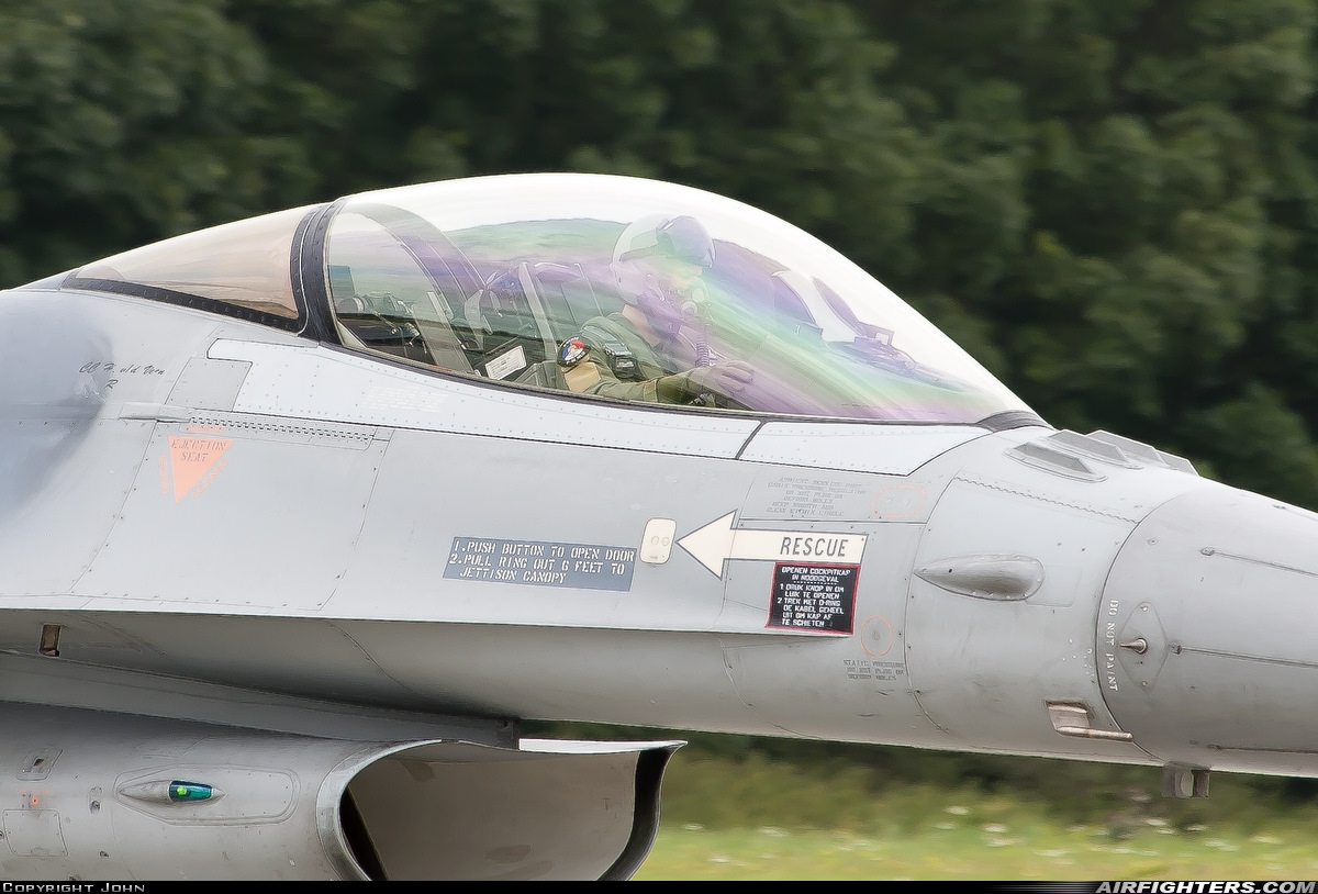 Netherlands - Air Force General Dynamics F-16AM Fighting Falcon J-648 at Leeuwarden (LWR / EHLW), Netherlands