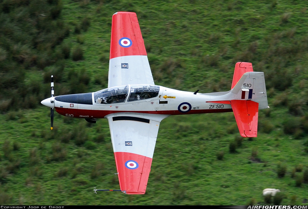 Company Owned - QinetiQ Short Tucano T1 ZF510 at Off-Airport - Machynlleth Loop Area, UK
