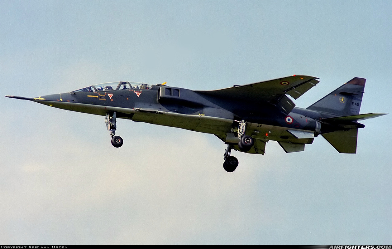 France - Air Force Sepecat Jaguar E E40 at Uden - Volkel (UDE / EHVK), Netherlands