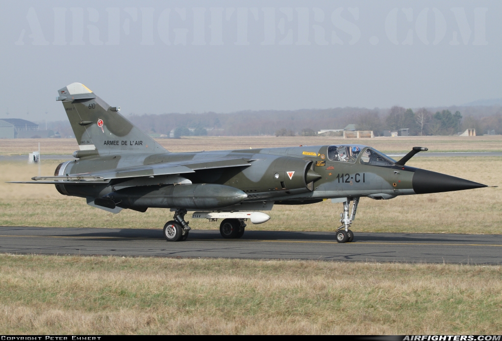 France - Air Force Dassault Mirage F1CR 610 at Reims - Champagne (RHE / LFSR), France