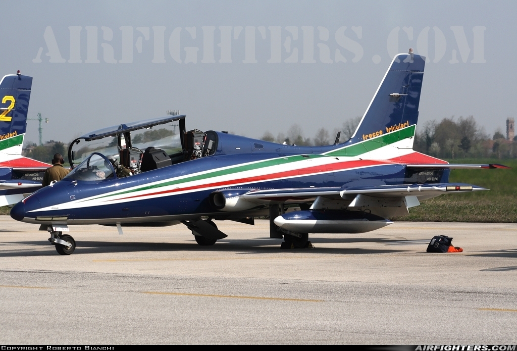 Italy - Air Force Aermacchi MB-339PAN MM54480 at Treviso - Istrana (Vittorio Bragadin) (LIPS), Italy