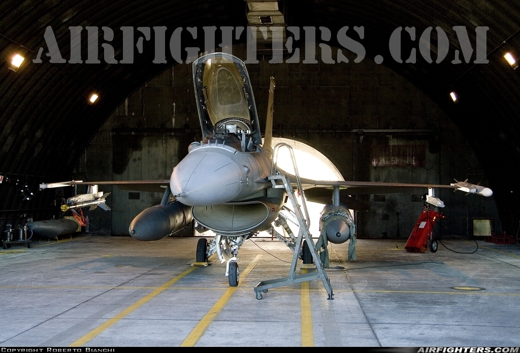 Italy - Air Force General Dynamics F-16A/ADF Fighting Falcon MM7238 at Cervia (- Urbano Mancini) (LIPC), Italy