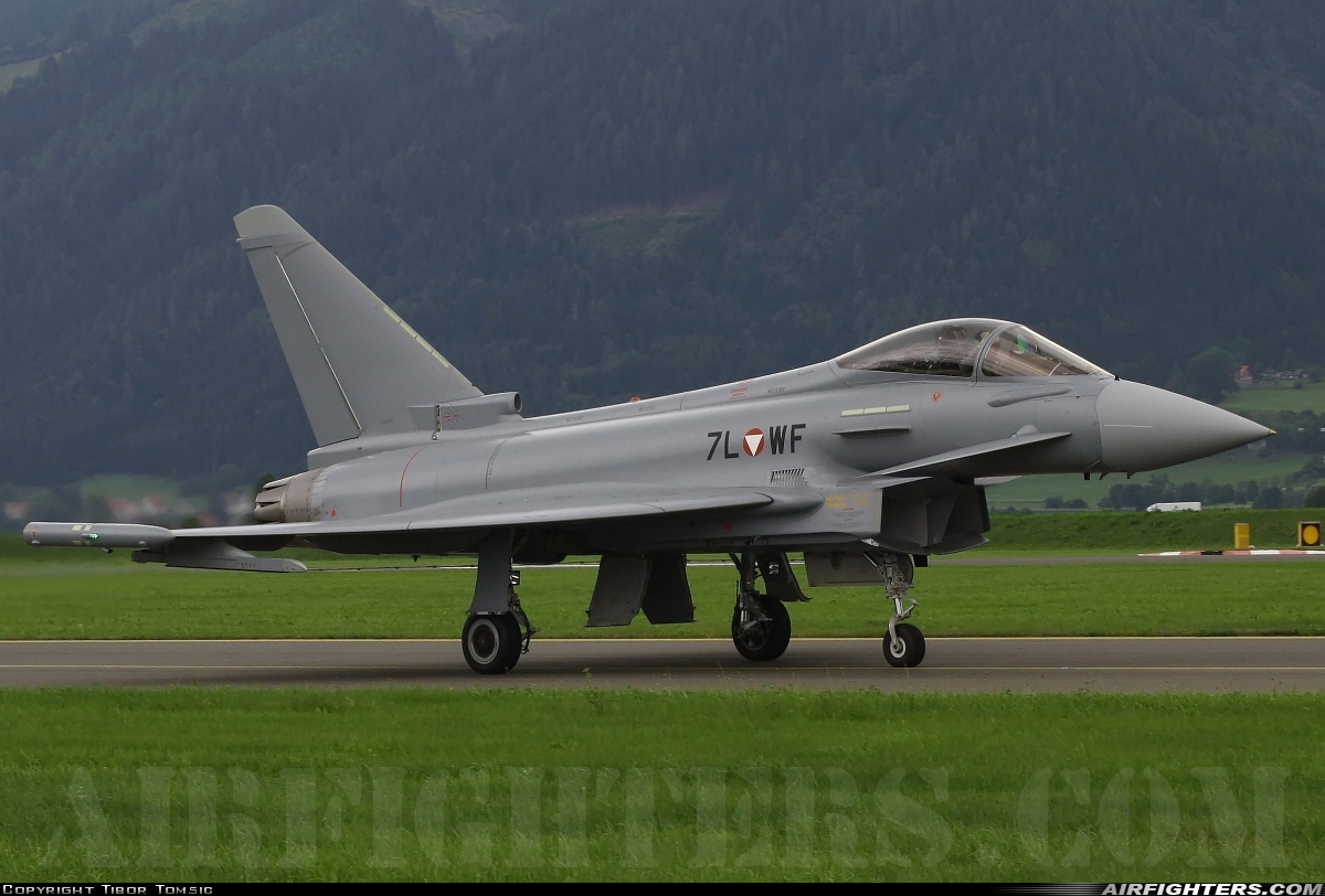 Austria - Air Force Eurofighter EF-2000 Typhoon S 7L-WF at Zeltweg (LOXZ), Austria
