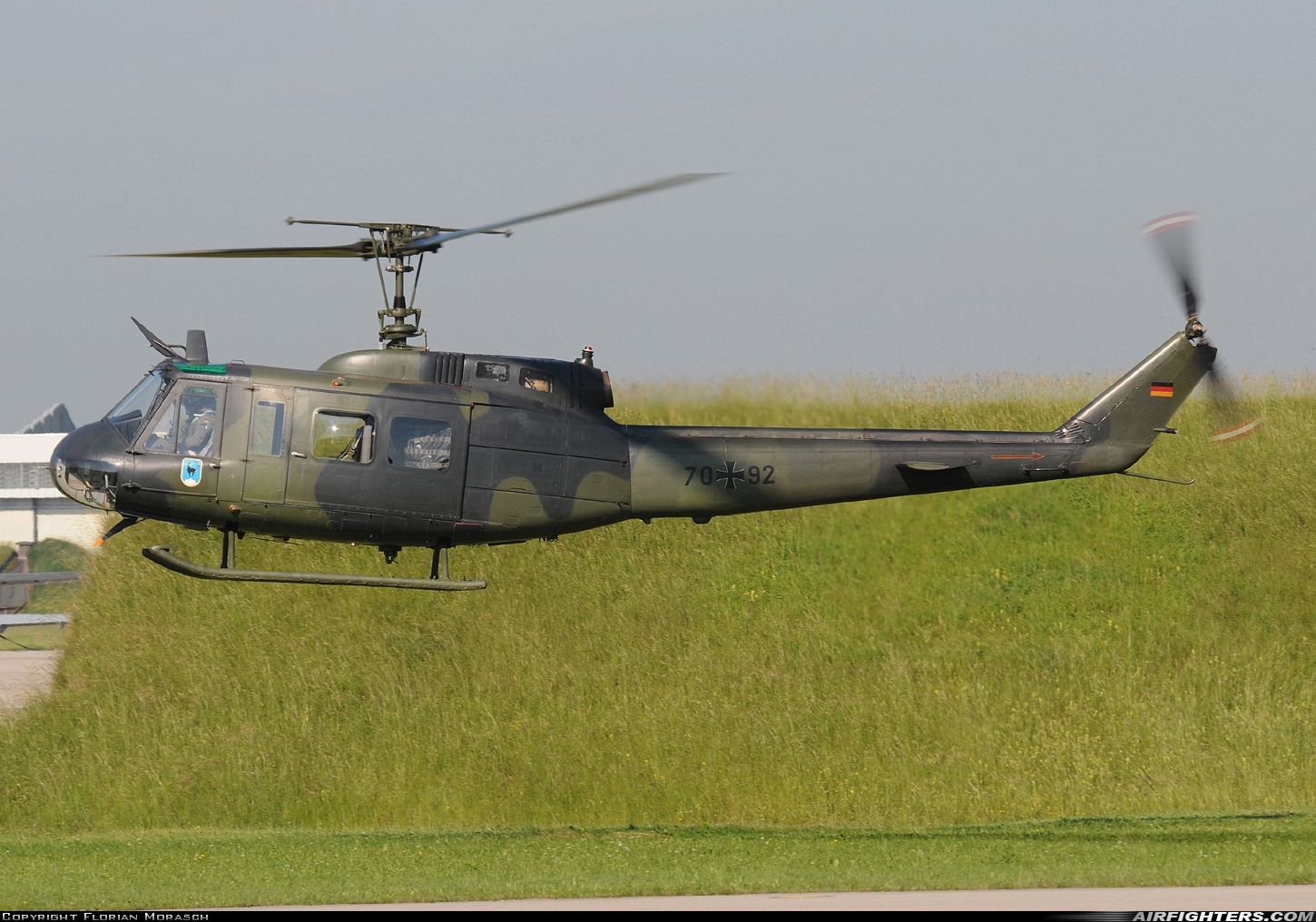 Germany - Air Force Bell UH-1D Iroquois (205) 70+92 at Landsberg-Penzing (ETSA), Germany