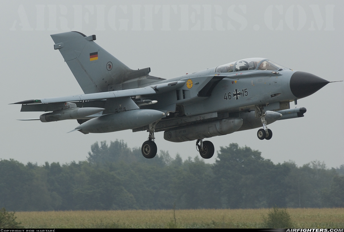 Germany - Navy Panavia Tornado IDS 46+15 at Kleine Brogel (EBBL), Belgium