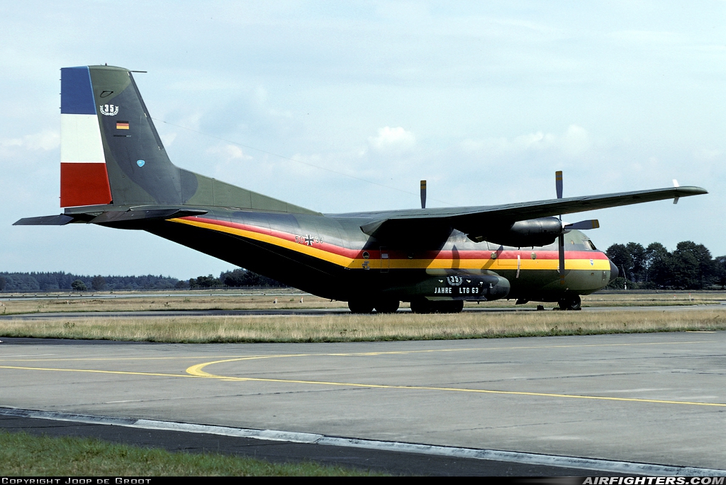 Germany - Air Force Transport Allianz C-160D 50+36 at Hohn (ETNH), Germany