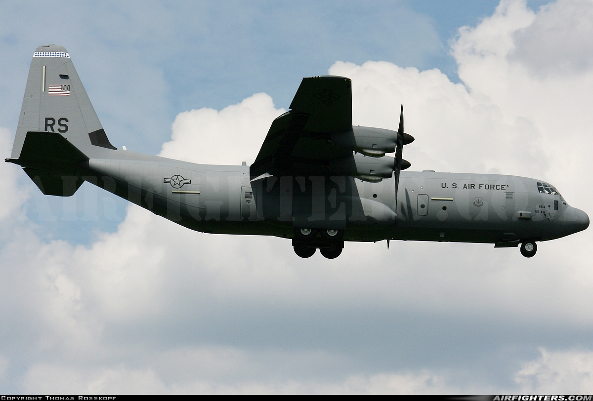 USA - Air Force Lockheed Martin C-130J-30 Hercules (L-382) 07-8614 at Nuremberg (NUE / EDDN), Germany
