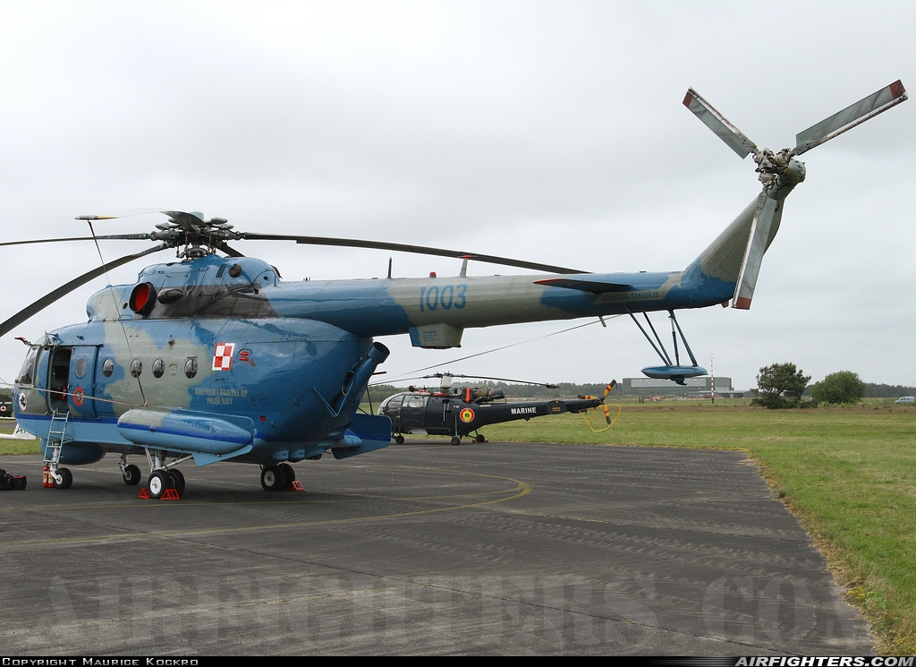 Poland - Navy Mil Mi-14PL 1003 at Nordholz (- Cuxhaven) (NDZ / ETMN), Germany