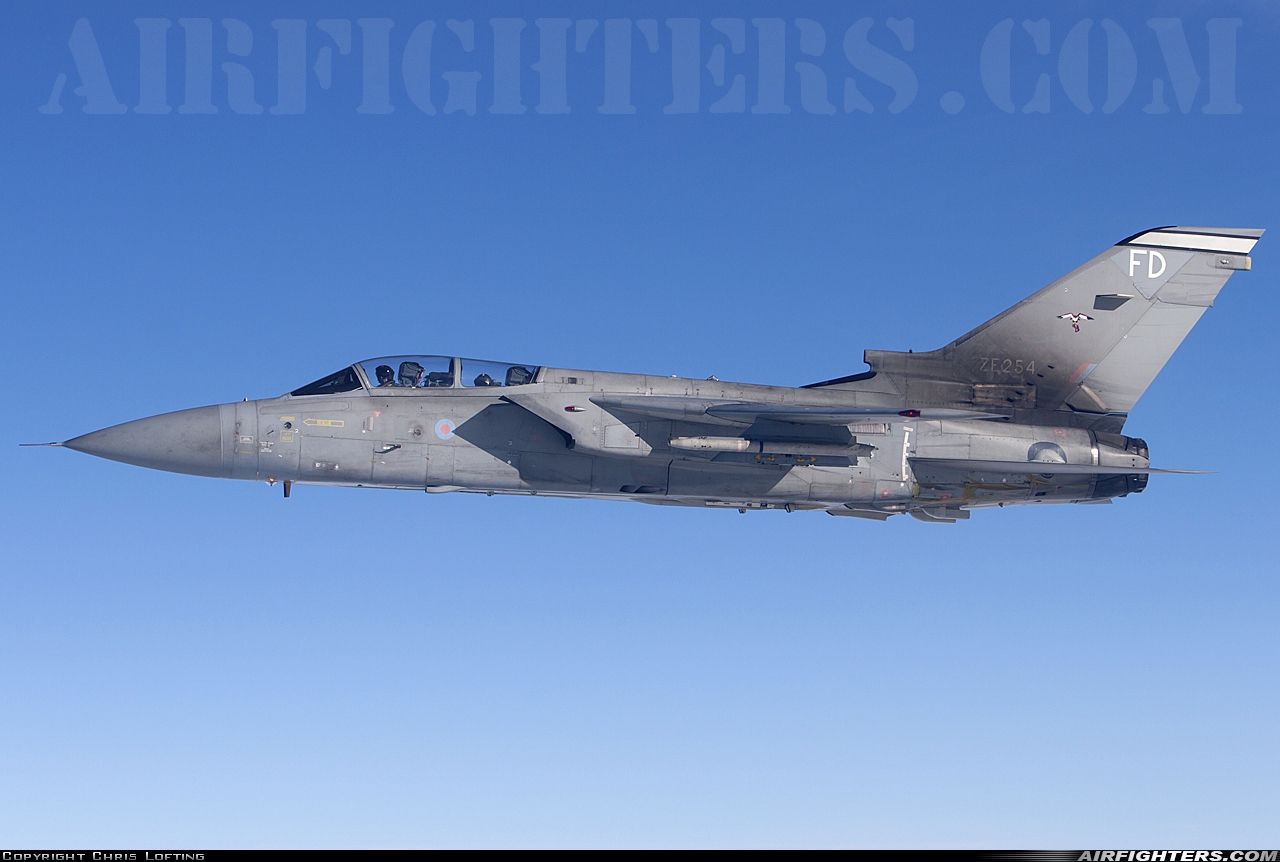 UK - Air Force Panavia Tornado F3 ZE254 at In Flight, UK