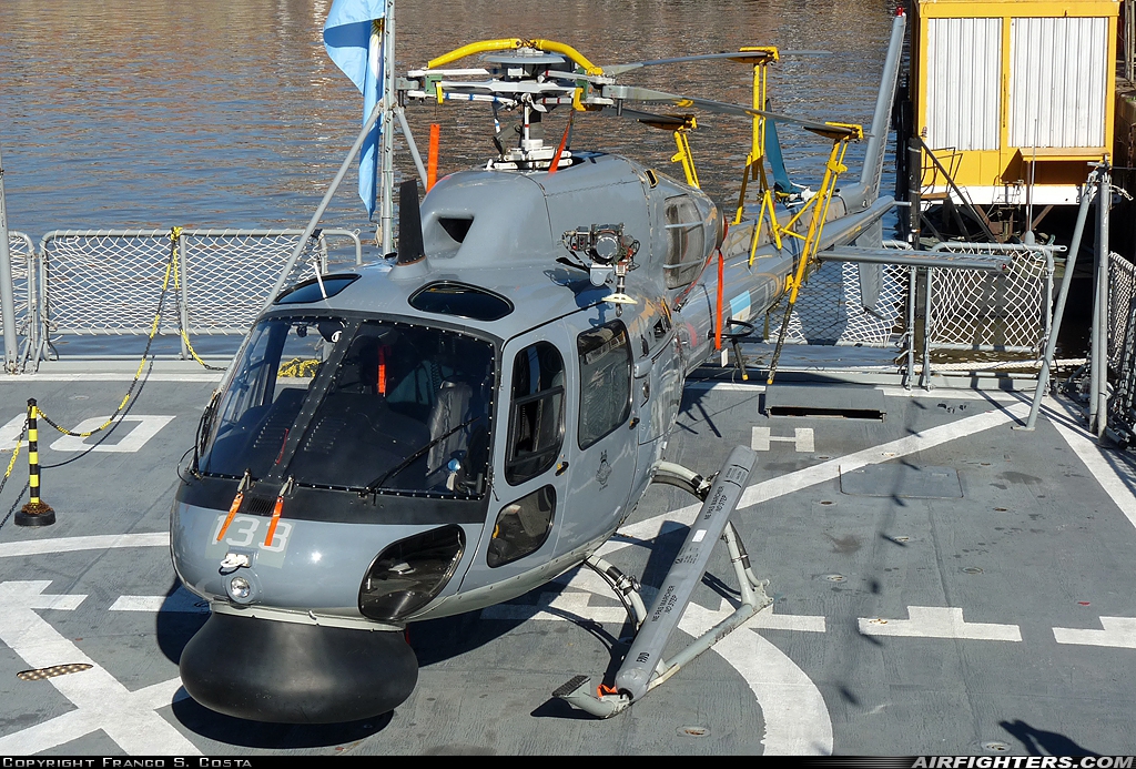 Argentina - Navy Aerospatiale AS-555SN Fennec 0865 at Off-Airport - Buenos Aires, Argentina