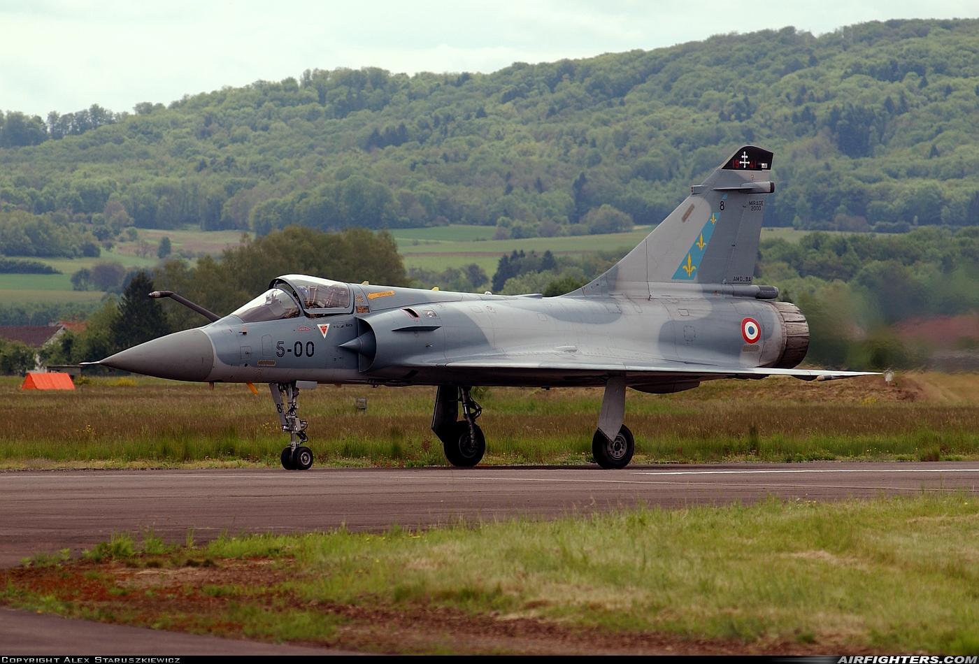 France - Air Force Dassault Mirage 2000C 8 at Luxeuil - St. Sauveur (LFSX), France
