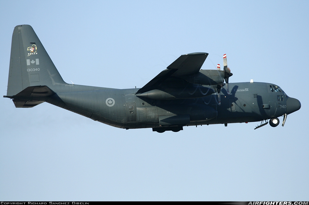 Canada - Air Force Lockheed CC-130H Hercules (L-382) 130340 at Malaga (AGP / LEMG), Spain