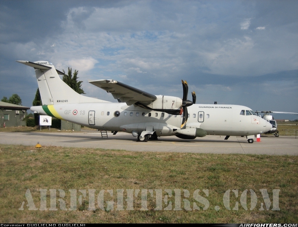 Italy - Guardia di Finanza ATR ATR-42-400MP Surveyor MM62165 at Grazzanise (- Carlo Romagnoli) (LIRM), Italy