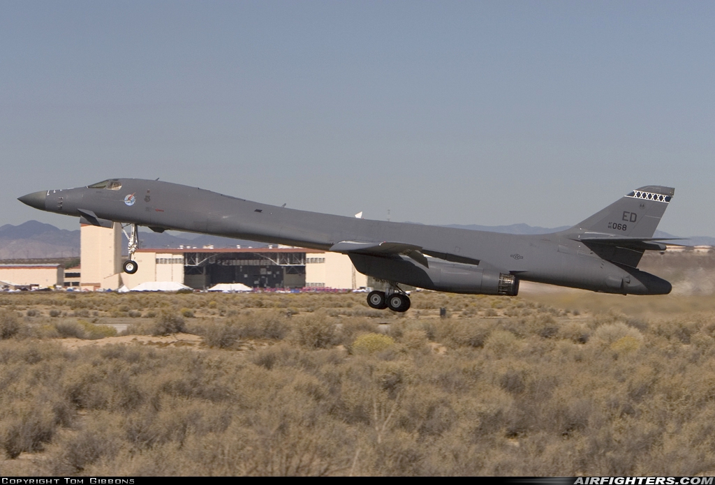 USA - Air Force Rockwell B-1B Lancer 85-0068 at Edwards - AFB (EDW / KEDW), USA