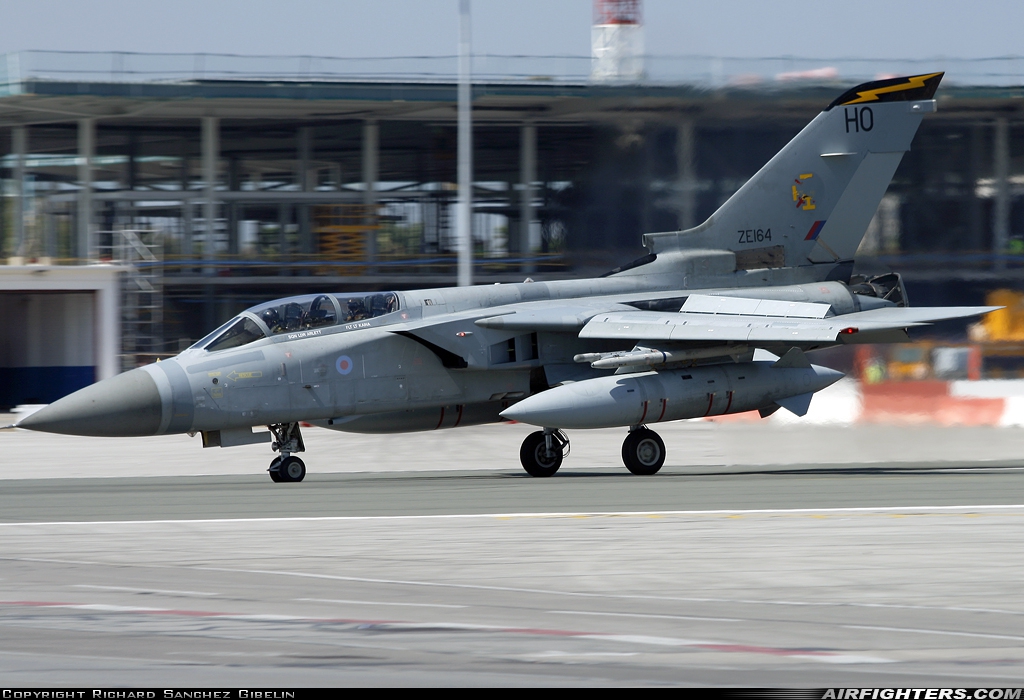 UK - Air Force Panavia Tornado F3 ZE164 at Gibraltar - North Front (GIB / LXGB), Gibraltar