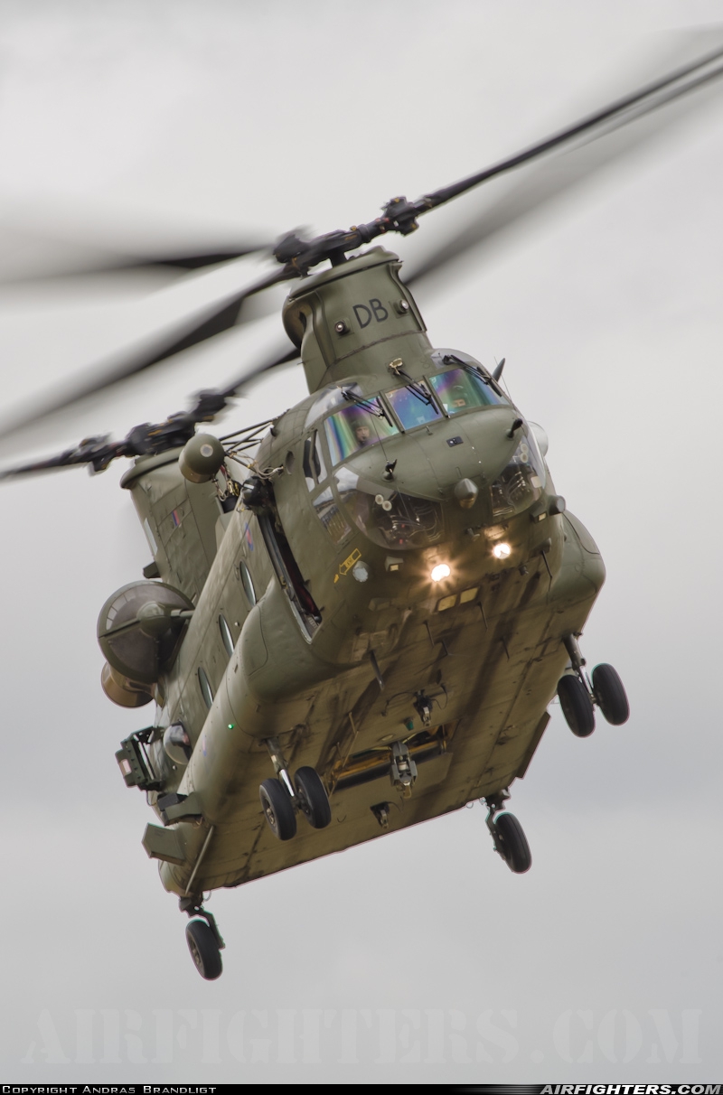 UK - Air Force Boeing Vertol Chinook HC2 (CH-47D) ZD574 at Fairford (FFD / EGVA), UK