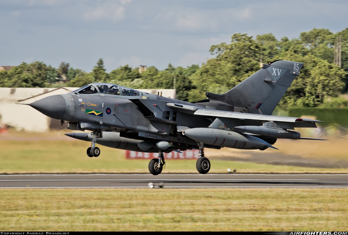 UK - Air Force Panavia Tornado GR4 ZD895 at Fairford (FFD / EGVA), UK