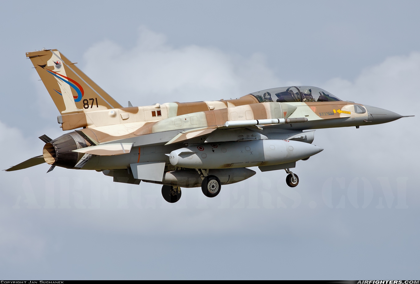 Israel - Air Force Lockheed Martin F-16I Sufa 871 at Kecskemet (LHKE), Hungary