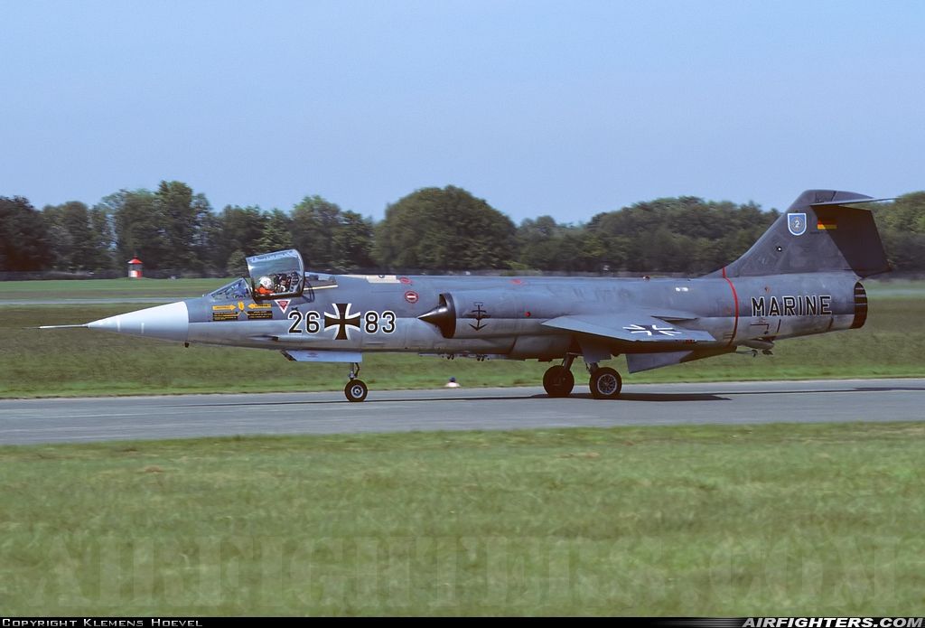 Germany - Navy Lockheed F-104G Starfighter 26+83 at Munster / Osnabruck (- Greven) (FMO / EDDG), Germany