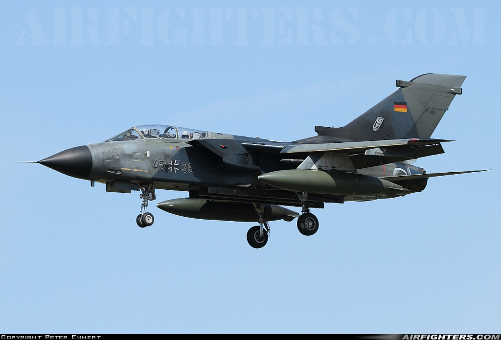 Germany - Air Force Panavia Tornado IDS 45+36 at Buchel (ETSB), Germany