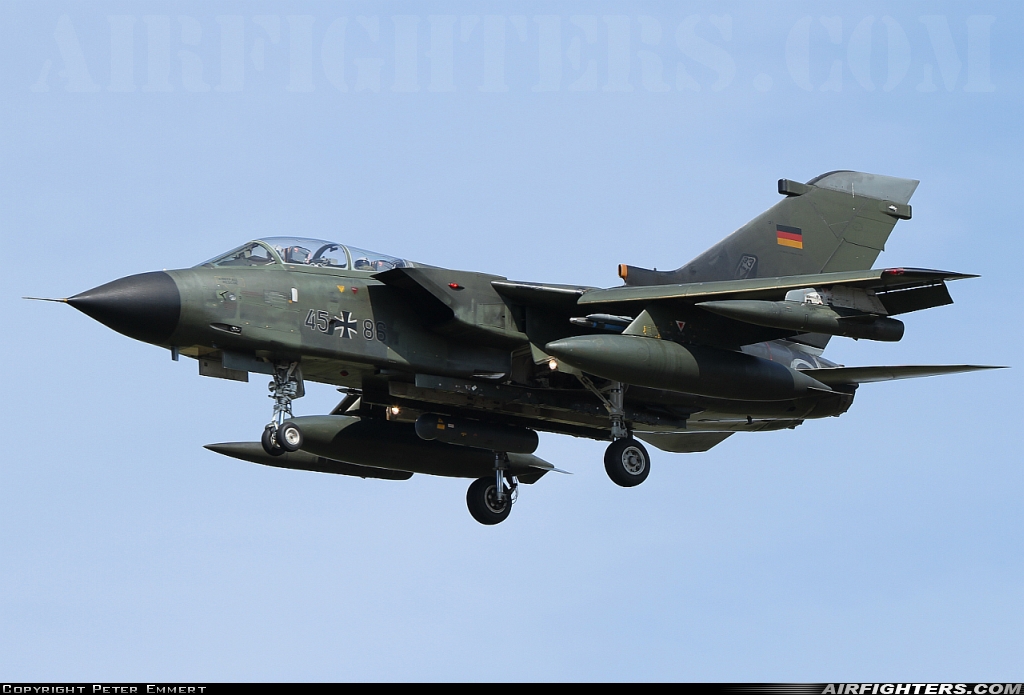 Germany - Air Force Panavia Tornado IDS 45+86 at Buchel (ETSB), Germany