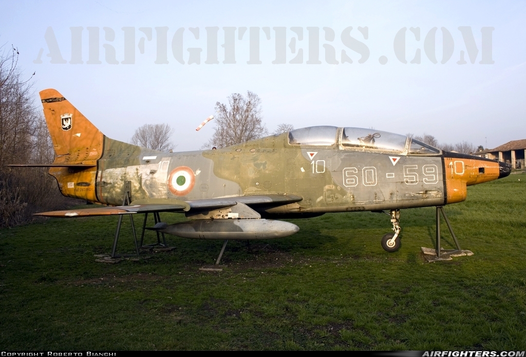 Italy - Air Force Fiat G-91T1 MM6359 at Pozzolo - Formigaro, Italy