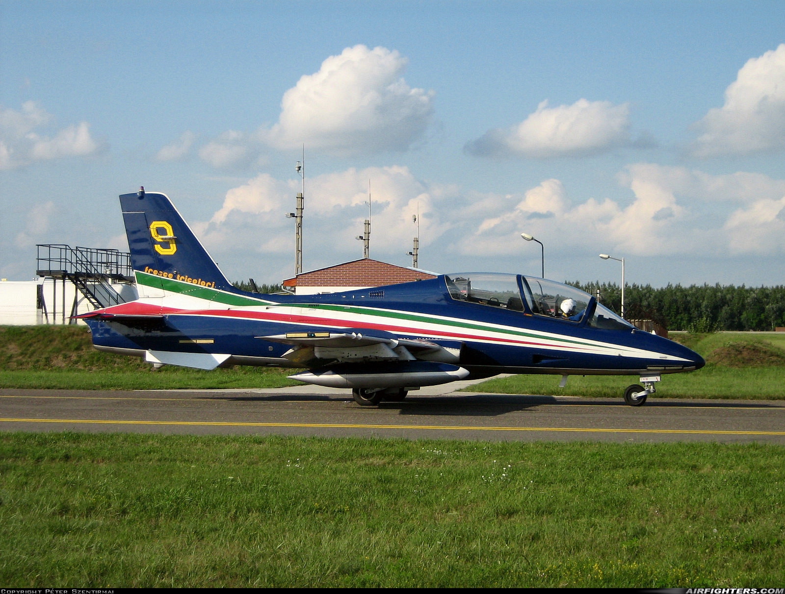 Italy - Air Force Aermacchi MB-339PAN MM54580 at Kecskemet (LHKE), Hungary