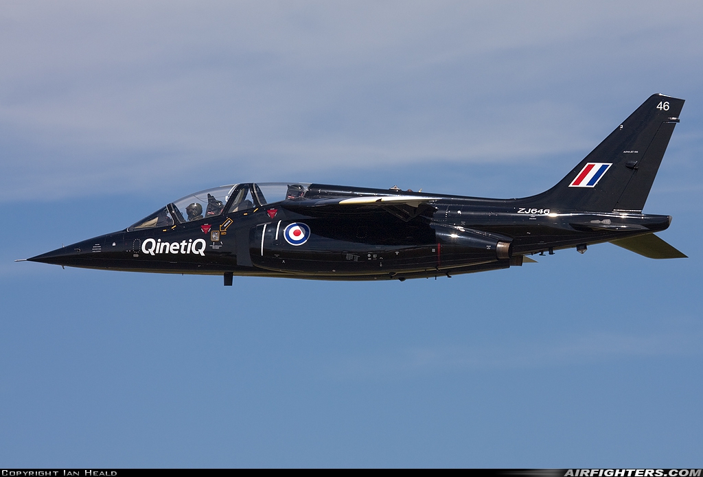 Company Owned - QinetiQ Dassault/Dornier Alpha Jet A ZJ646 at Fairford (FFD / EGVA), UK